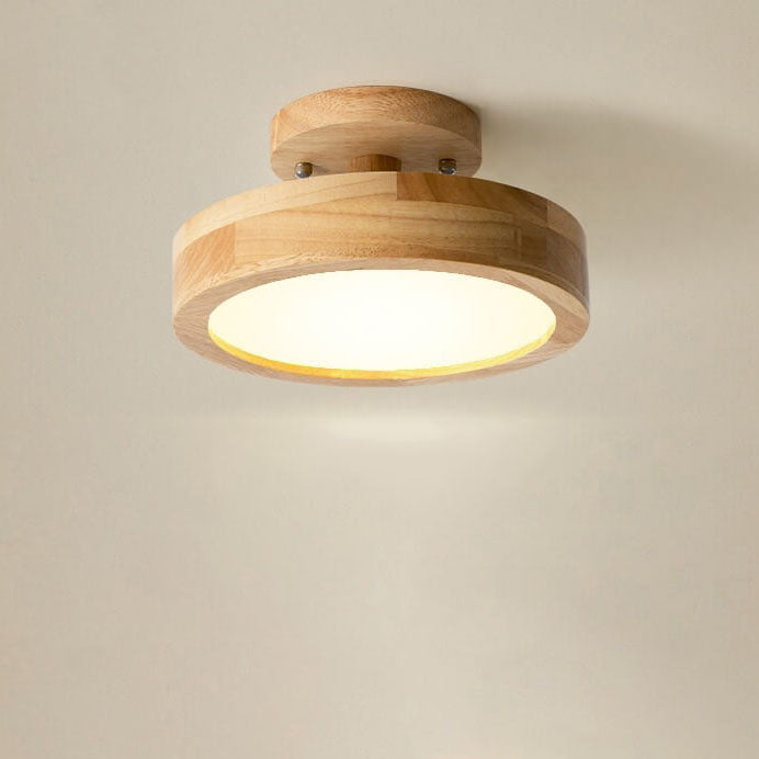 Minimalist aisle lamp, corridor lamp, Nordic personalized creative entrance hall lamp, Nordic log balcony cloakroom lamp