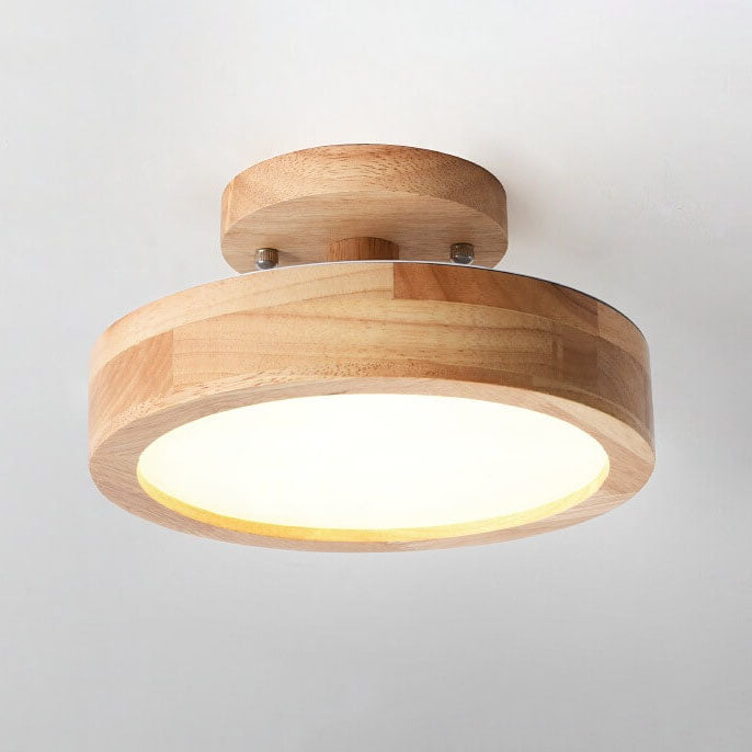 Minimalist aisle lamp, corridor lamp, Nordic personalized creative entrance hall lamp, Nordic log balcony cloakroom lamp