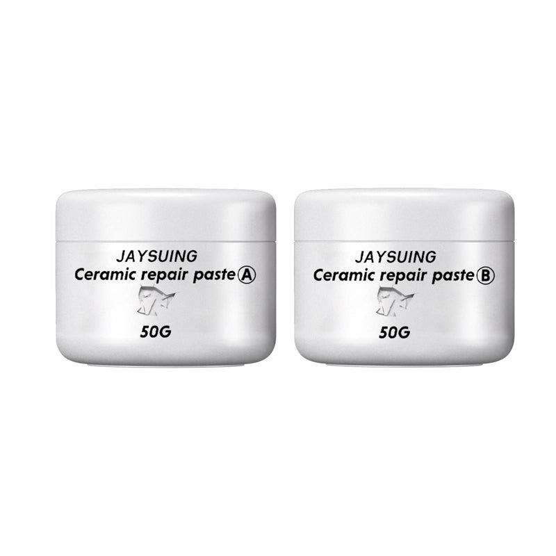 Jaysuing tile repair agent ceramic paste tile adhesive quick adhesive toilet marble pit glaze repair