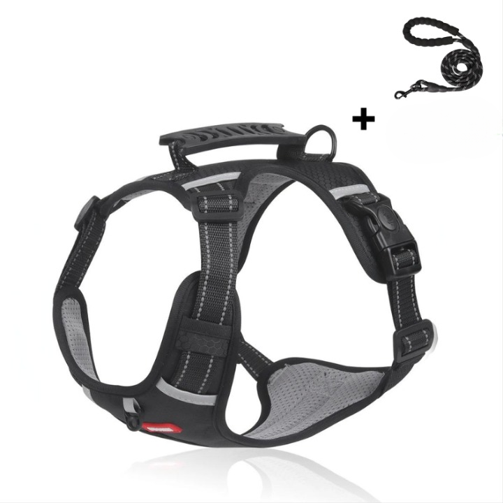 Pet leash vest style puppy harness explosion-proof reflective dog harness pet supplies dog leash