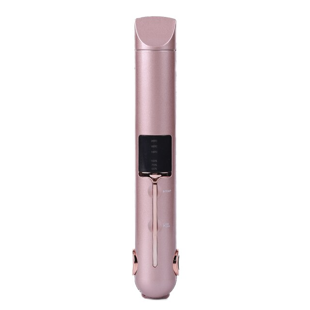 Popular wireless USB charging curling and straightening dual-use electric hair clip curling wand hair straightener hair curler EU