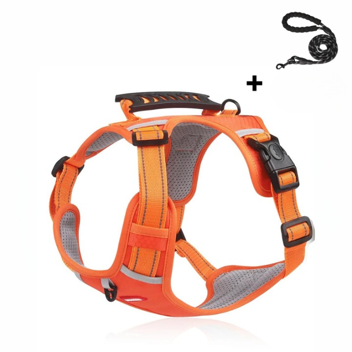 Pet leash vest style puppy harness explosion-proof reflective dog harness pet supplies dog leash