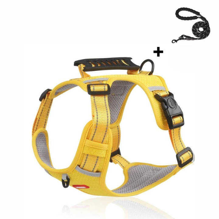 Pet leash vest style puppy harness explosion-proof reflective dog harness pet supplies dog leash