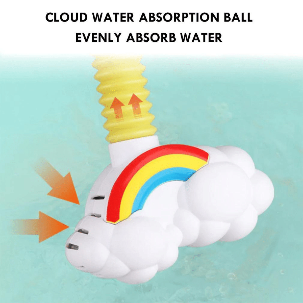 Children's bath toys electric elephant shower cloud spray shower baby bathroom swimming and water toys