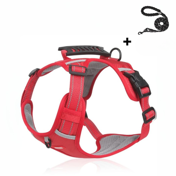 Pet leash vest style puppy harness explosion-proof reflective dog harness pet supplies dog leash