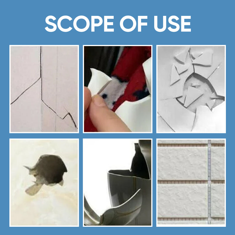 Jaysuing tile repair agent ceramic paste tile adhesive quick adhesive toilet marble pit glaze repair