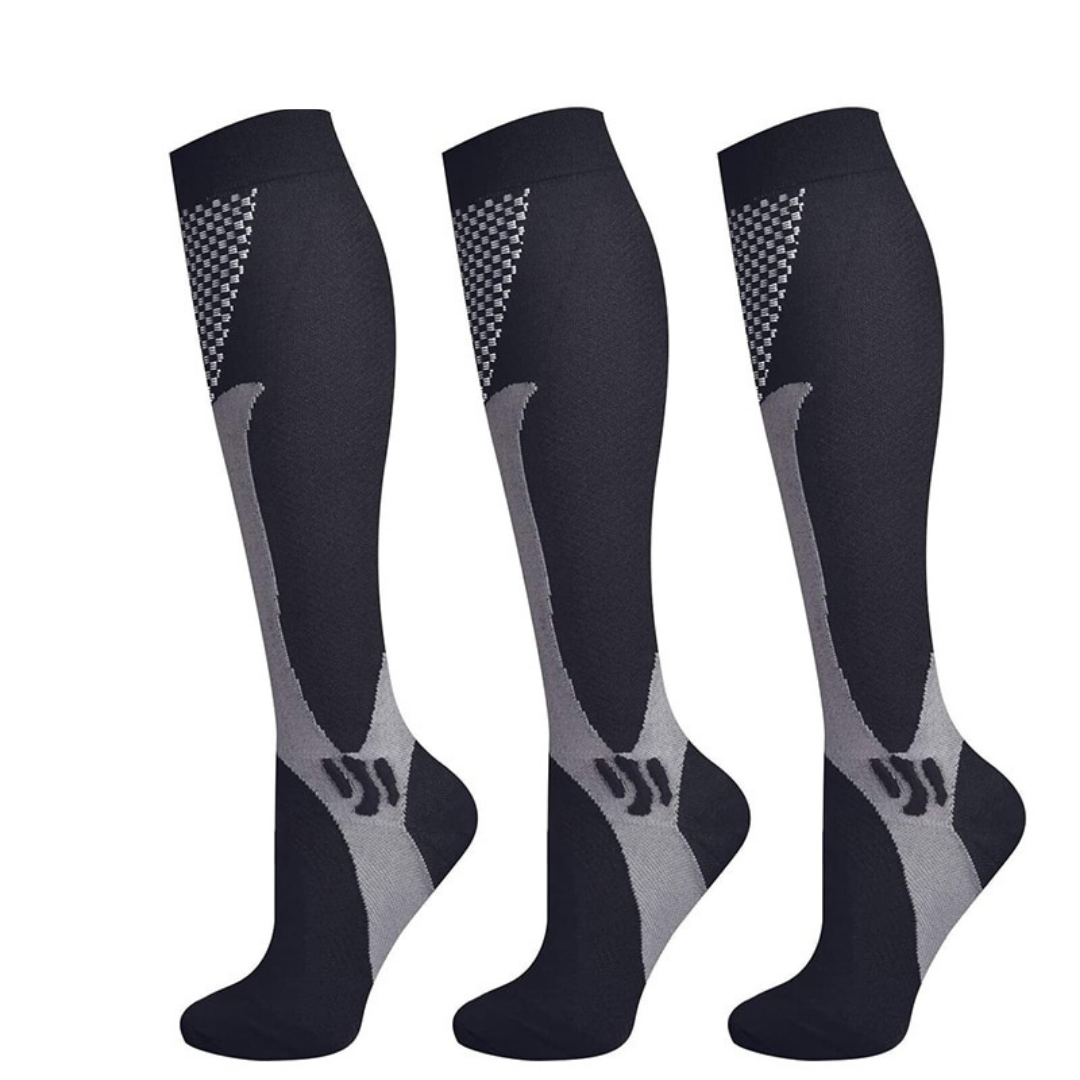 Professional sports compression socks for men and women, cycling socks, calf socks, over-the-knee socks, football socks, slimming socks