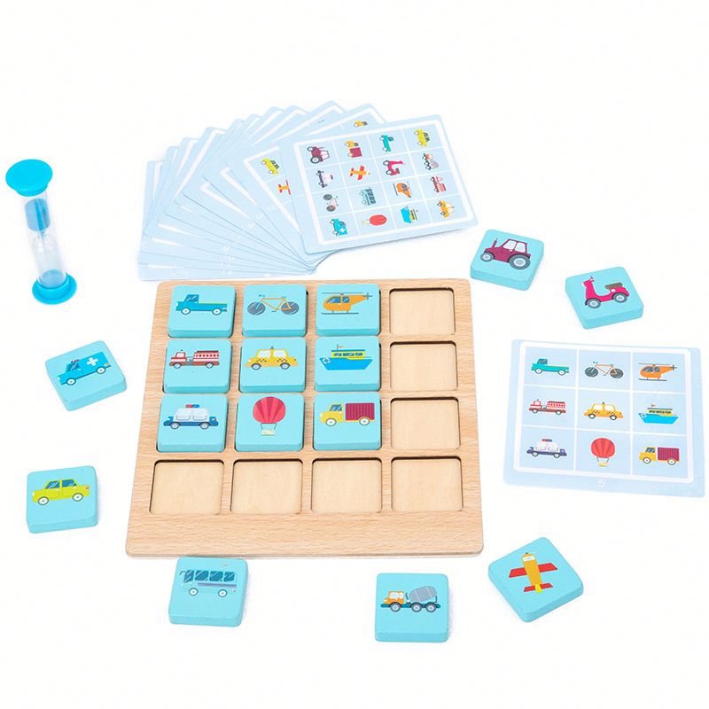 Instant photo memory chess children's educational tabletop game baby brain early education wooden toy