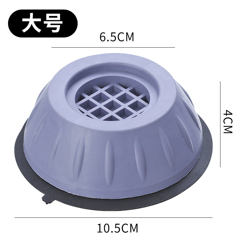 Washing machine foot pads, shock-absorbing anti-slip foot pads, pulsator drum, fully automatic universal furniture pads, increased height, silent and stable