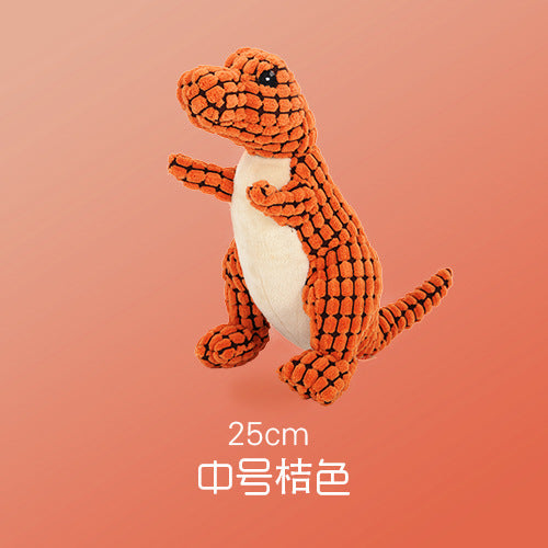 Huayuan Pet Products Dog Bite Toy Dog Sound Toy Pet Toy Plush Dinosaur Dog Toy