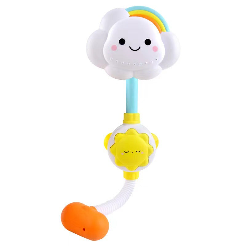 Children's bath toys electric elephant shower cloud spray shower baby bathroom swimming and water toys