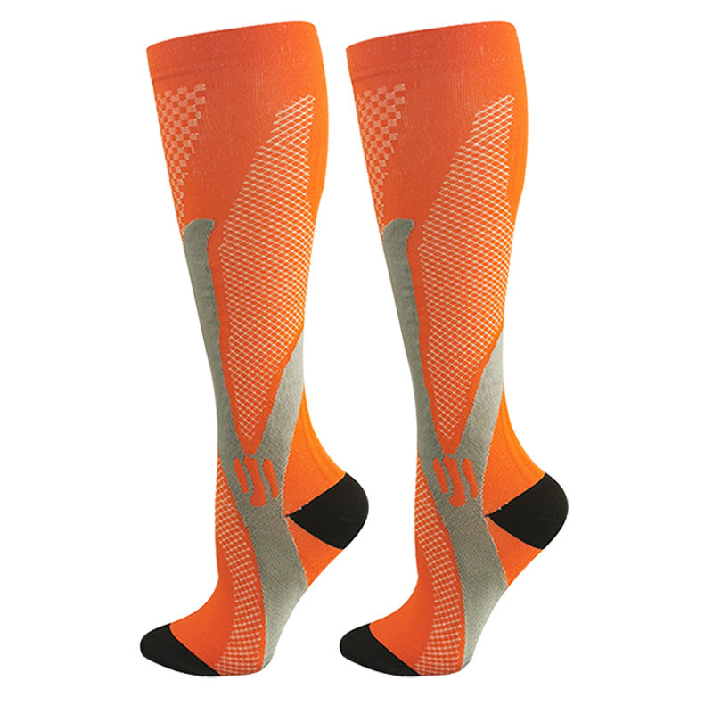 Professional sports compression socks for men and women, cycling socks, calf socks, over-the-knee socks, football socks, slimming socks