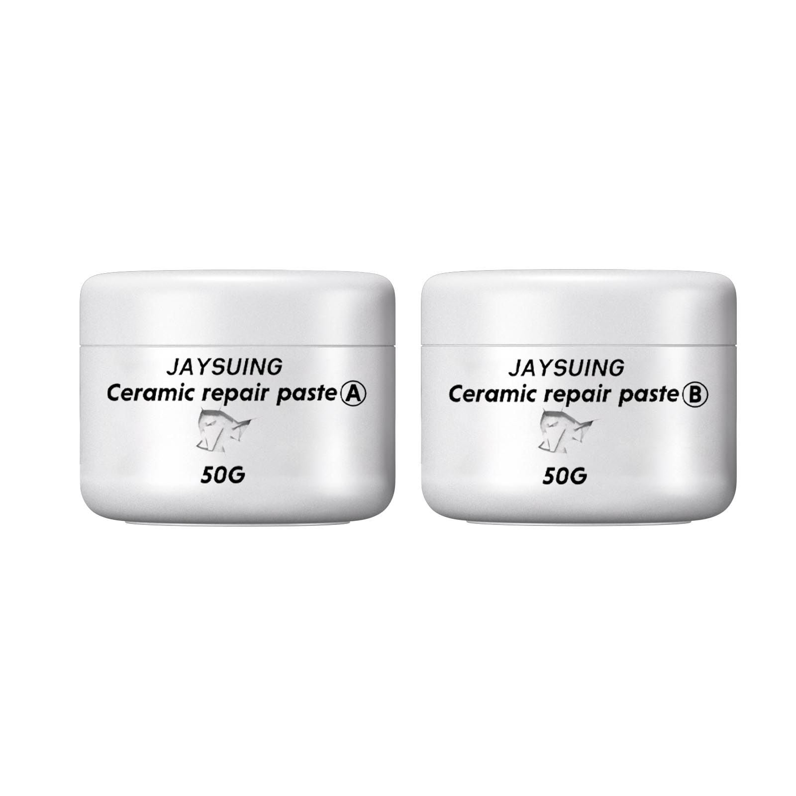 Jaysuing tile repair agent ceramic paste tile adhesive quick adhesive toilet marble pit glaze repair