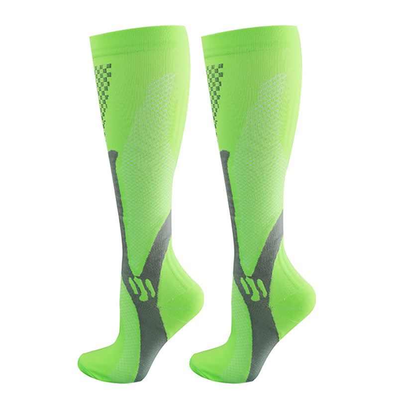 Professional sports compression socks for men and women, cycling socks, calf socks, over-the-knee socks, football socks, slimming socks