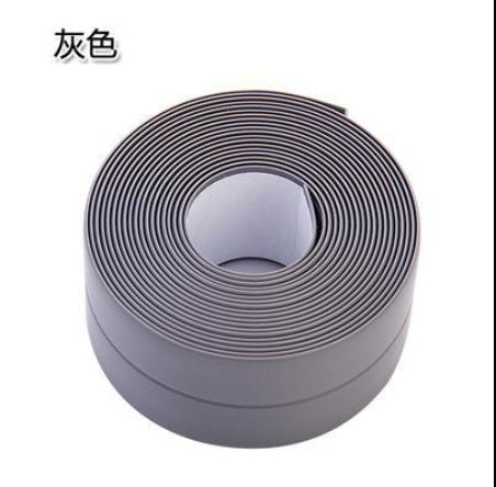 Kitchen and Bathroom Waterproof and Mildew-proof Tape Kitchen Seam Sealing Strip Waterproof Strip Bathroom Toilet Gap Corner Line Sticker