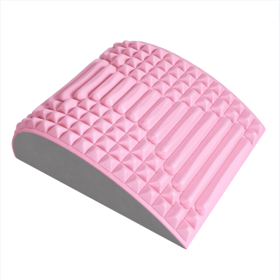 Paper-packed waist stretch massage relaxation yoga stretch open back exercise auxiliary back support EVA lumbar soothing device