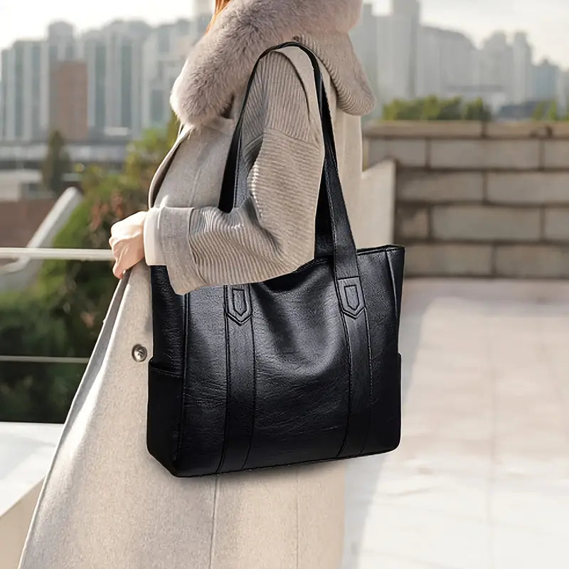 New fashion women's bag large capacity shoulder bag mom bag simple versatile handbag